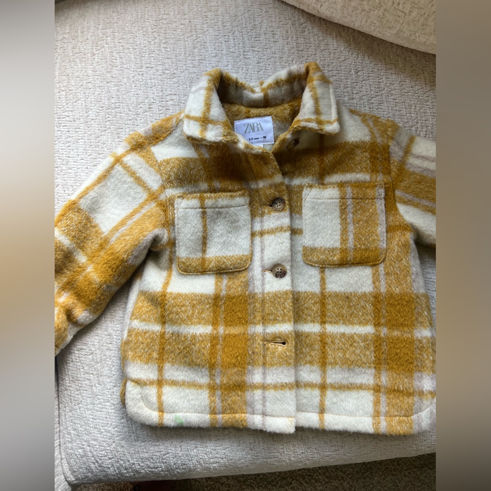Toddler girl zara shacket